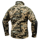 Толстовка флисовая Armoline 1/4 Zip TRAVEL DEFENCE Укрпиксель ММ14. 2XL - изображение 3