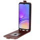Чехол Deexe Flip Case для Samsung Galaxy A05 (A055) - Brown - изображение 2