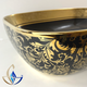 Раковина накладна прямокутна SIA Nox Black Glamor з донним клапаном 455x320x135 A519 - изображение 5