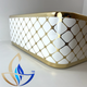Раковина накладна прямокутна SIA Glow White Elegans 480x370x130 A340 - зображення 3