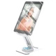 Держатель для мобильного hoco ph48 fun dual axis 360 rotating tablet desktop holder white - изображение 5