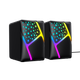 Стерео колонки havit hv-sk763 usb rgb black - изображение 2