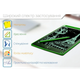 Графический планшет LCD-планшет для рисования Writing Tablet 8.5 дюймов Green - изображение 4