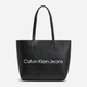 Torebka shopper damska Calvin Klein K60K610276-BDS Czarna (8719856819712) - obraz 1