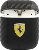 Чохол CG Mobile Ferrari On Track PU Carbon Yellow Metal Logo для AirPods 3 Black (3666339009632) - зображення 2