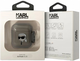 Чохол CG Mobile Karl Lagerfeld Karl`s Head для AirPods 1 / 2 Black (3666339088019) - зображення 3