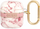 Чохол CG Mobile Guess Marble Strap Collection GUA2HCHMAP для AirPods 1 / 2 Pink (3666339047191) - зображення 1