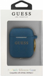 Чохол CG Mobile Guess Silicone Glitter GUACCSILGLBL для AirPods 1 / 2 Blue (3700740494424) - зображення 2