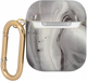 Etui CG Mobile Guess Marble Collection GUA2UNMK do AirPods 1 / 2 Czarny (3666339010140) - obraz 3