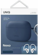 Чохол + тримачі Uniq Nexo Silicone для AirPods Pro 2 Blue (8886463683507) - зображення 3