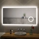 Зеркало TOANO с LED-подсветкой + сенсорное управление + линза - изображение 1