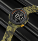 Часы наручные мужские с подсветкой Skmei 1841CMGN 5ATM black/green-camo - изображение 4