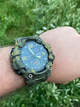 Часы наручные мужские с подсветкой Skmei 1965CMGN green camouflage - изображение 5