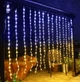 Светодиодная гирлянда водопад 360 LED, 3x1,2м, 220В, Желто-синий - изображение 1