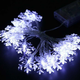 Светодиодная гирлянда "Снежинки" 20 LED, 5м + переходник, 220V, IP44 - изображение 6