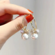 Женские серьги кольца No Brand 2302 золотистые - изображение 3