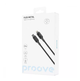 Кабель Charge\OTG Proove Flex Metal Type-C to Lightning 27W 2.4A 1m Black CCFM27002101 - зображення 2