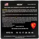 Струны для электрогитары DR STRINGS NEON YELLOW ELECTRIC - MEDIUM (10-46) - изображение 3