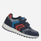 Buty sportowe chłopięce na rzepy Geox Sneakers J049EE022BC-C0735 28 Niebieskie (8050036261809) - obraz 2