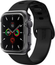 Чохол Spigen Ultra Hybrid ACS00428 для Apple Watch Series 4/5/6/SE 44 мм Transparent (8809685622932) - зображення 3