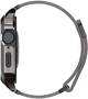 Ремінець з чохлом Spigen Metal Fit Pro ACS04585 для Apple Watch Series 7/8/9 45 мм Graphite (8809811861402) - зображення 8