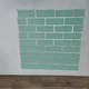 Панель стеновая 70*70cm*5mm зелёный кирпич с серебром (D) SW-00001803 - изображение 7