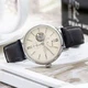 Мужские наручные часы Orient RE-AV0002S00B Серебро\Черный Натуральная кожа - изображение 2