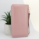 Кошелек женский кожаный Keizer 2707 розовый на молнии - изображение 3