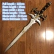 Игрушечный Меч Короля Артаса 1:1 100 См. Косплей World Of Warcraft, Ледяная Скорбь или Фростморн (298978) - изображение 5