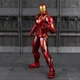 Фигурка Железный Человек, Марк 46, Мстители, Civil War Marvel. 17 См. На Подставке. Iron Man (299459) - изображение 4