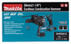 Перфоратор акумуляторний Makita DHR281Z (LXT, 2.8 Дж, SDS-PLUS, AVT, без акумуляторів та зарядного пристрою) - зображення 8