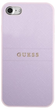 Панель Guess Saffiano Stripe для Apple iPhone 7/8/SE 2020/SE 2022 Фіолетовий (3666339050207) - зображення 2