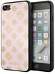 Панель Guess Peony G Double Layer Glitter для Apple iPhone 7/8/SE 2020/SE 2022 Світло-рожева (3700740448038) - зображення 1