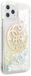 Панель Guess Gradient Liquid Glitter Circle Logo для Apple iPhone 11 Pro Max Золотий (3700740471623) - зображення 3