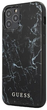 Панель Guess Marble для Apple iPhone 12 Pro Max Чорна (3700740481684) - зображення 1