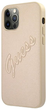 Панель Guess Saffiano Vintage Script для Apple iPhone 12 Pro Max Золота (3666339004439) - зображення 3