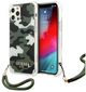 Панель Guess Camo Collection для Apple iPhone 12/12 Pro Хакі (3666339004095) - зображення 1