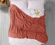 Простынь махровая Iris Home. Peach-190х220 - изображение 2