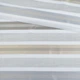 Вуаль тюль жаккард полоски атласные серые, белая без утяжелителя, ш.148 (37115.049) - изображение 1