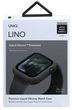 Etui Uniq Lino do Apple Watch Series 4/5/6/SE 44 mm Czarny (8886463671122) - obraz 4