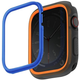 Etui Uniq Moduo do Apple Watch Series 4/5/6/7/8/SE/SE2 44-45 mm Pomarańczowy/Niebieski (8886463684429) - obraz 1