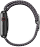 Ремінець Uniq Aspen Braided для Apple Watch Series 1/2/3/4/5/6/7/8/SE/SE2 38-41 мм Granite Grey (8886463676387) - зображення 3