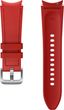 Ремінець Samsung Hybrid Leather Band (S/M) ET-SHR88SREGEU для Galaxy Watch 4 20 мм Red (8806092658301) - зображення 4