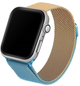 Ремінець Beline Steel для Apple Watch Series 1/2/3/4/5/6/7/8/SE/SE2 38-41 мм Blue-Gold (5904422913304) - зображення 1