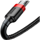 Кабель Baseus Cafule Cable USB to Micro USB 2A 3m CAMKLF-H91&nbsp;Red-Black - изображение 3