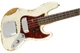 Бас-гітара FENDER CUSTOM SHOP 1961 JAZZ BASS HEAVY RELIC OLYMPIC WHITE - зображення 3