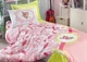 Покривало стьобане з наволочками Eponj Home. SIRIN PEMBE-200x220+50x70 см (2 шт) - зображення 1