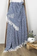 Плед-накидка Barine. Wave indigo-140х170 - изображение 1