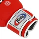 Перчатки для бокса кожаные матовые на липучке Fairtex Matt 8577 14 унций Red-White - изображение 5