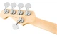 Бас-гітара Fender AMERICAN PROFESSIONAL JAZZ BASS V MN BLACK - зображення 6